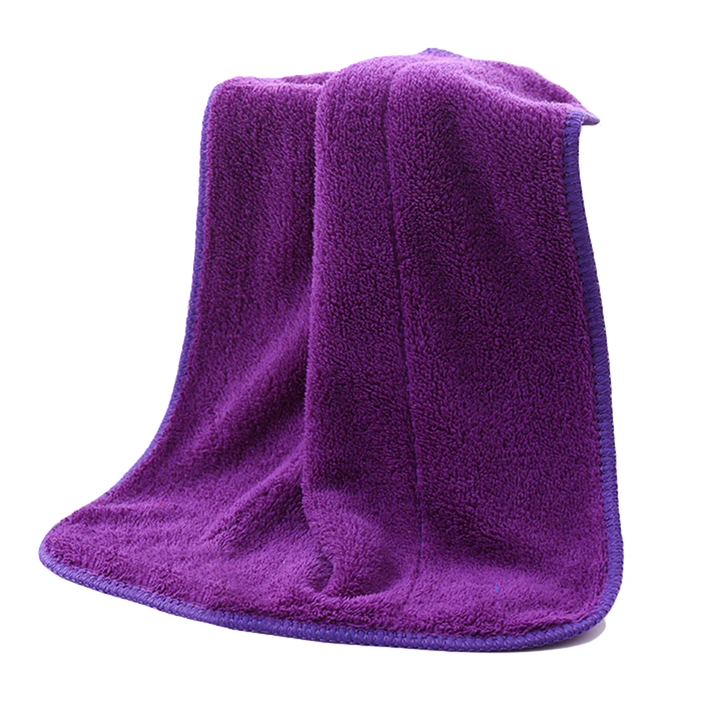 

Drying Towel Cleaning Towel Wash Cloth Car Window Cleaning Cloth Washing Fabric (Purple) car wash towel