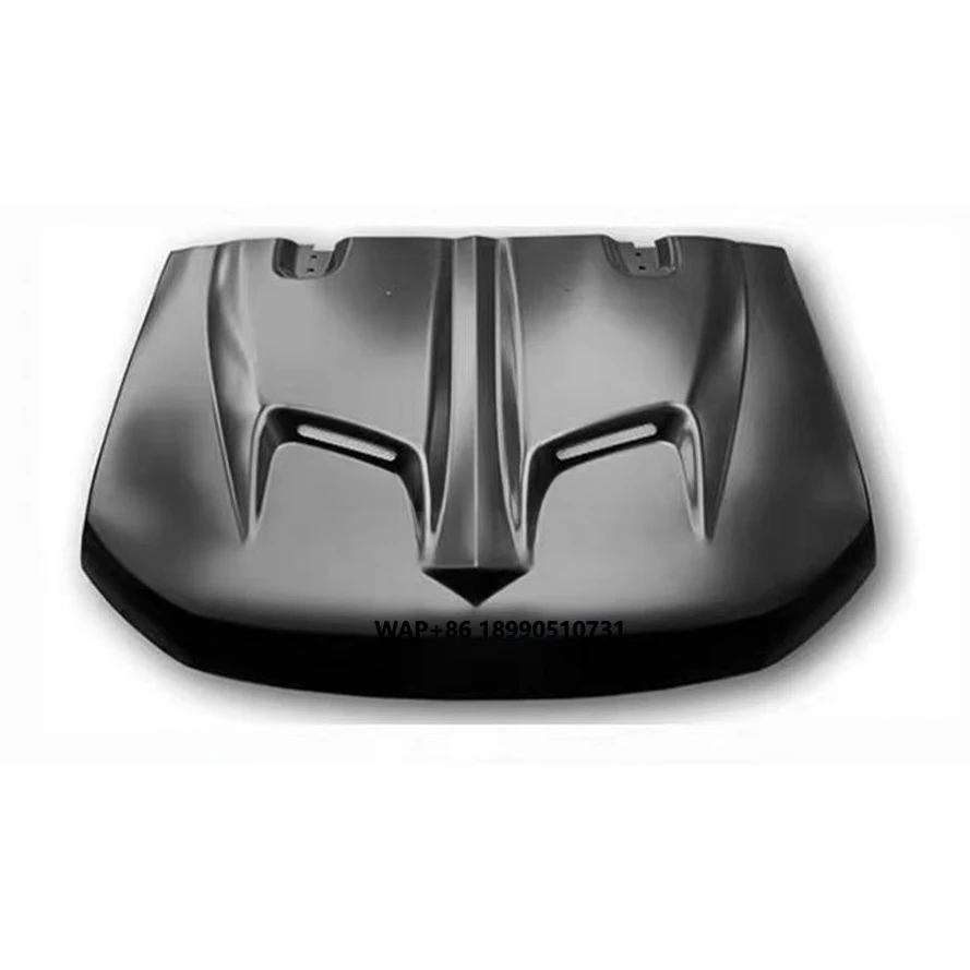 

Unique Design Auto Accessories Aluminum Alloy Material Wolf Totem Engine Hood for BAIC BJ40 PLUS 2014-2024