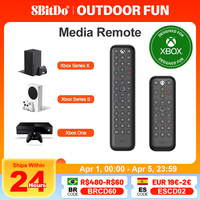 8BitDo XBox Media Remote Licensed By Microsoft,compatible with Xbox One, Xbox Series X, S（Infrared Remote）Microsoft Xbox Game Co