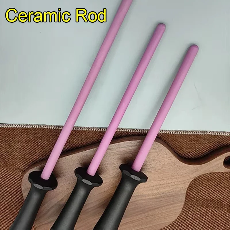 

Knife Sharpener Bar Ceramic Rod Used for Chef Steel Knife Kitchen Assistant Musat Knife Sharpener Sharpening Household Sharpener