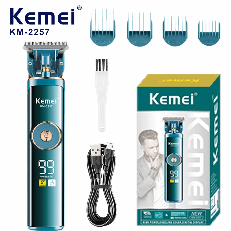 

KEMEI Professional Haircut Machine For Man Multifunctional Beard Trimmer Shaver Shaving Machine Hair Clipper For Men KM-2257