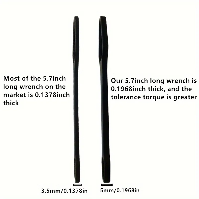 8-22 3-14mm Universal Torx Wrench Self-tightening Adjustable Glasses Wrench Board Double-head Torx Spanner Hand Tools for Factor