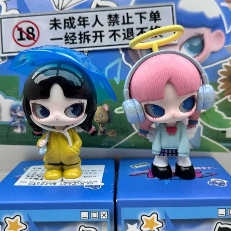 

Genuine Inn Sound-I Heard The Series Of Blind Boxes Cute Action Doll Desktop Decoration Mysterious Box Toys Birthday Gift