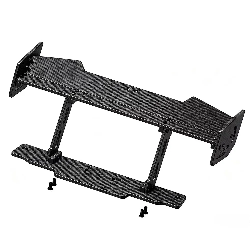 1Set Carbon Tail Rear Wing Spoiler for ARRMA 1/7 Felony 6S BLX Infraction High Speed RC Drag Car Lightweight Upgrade Accessories