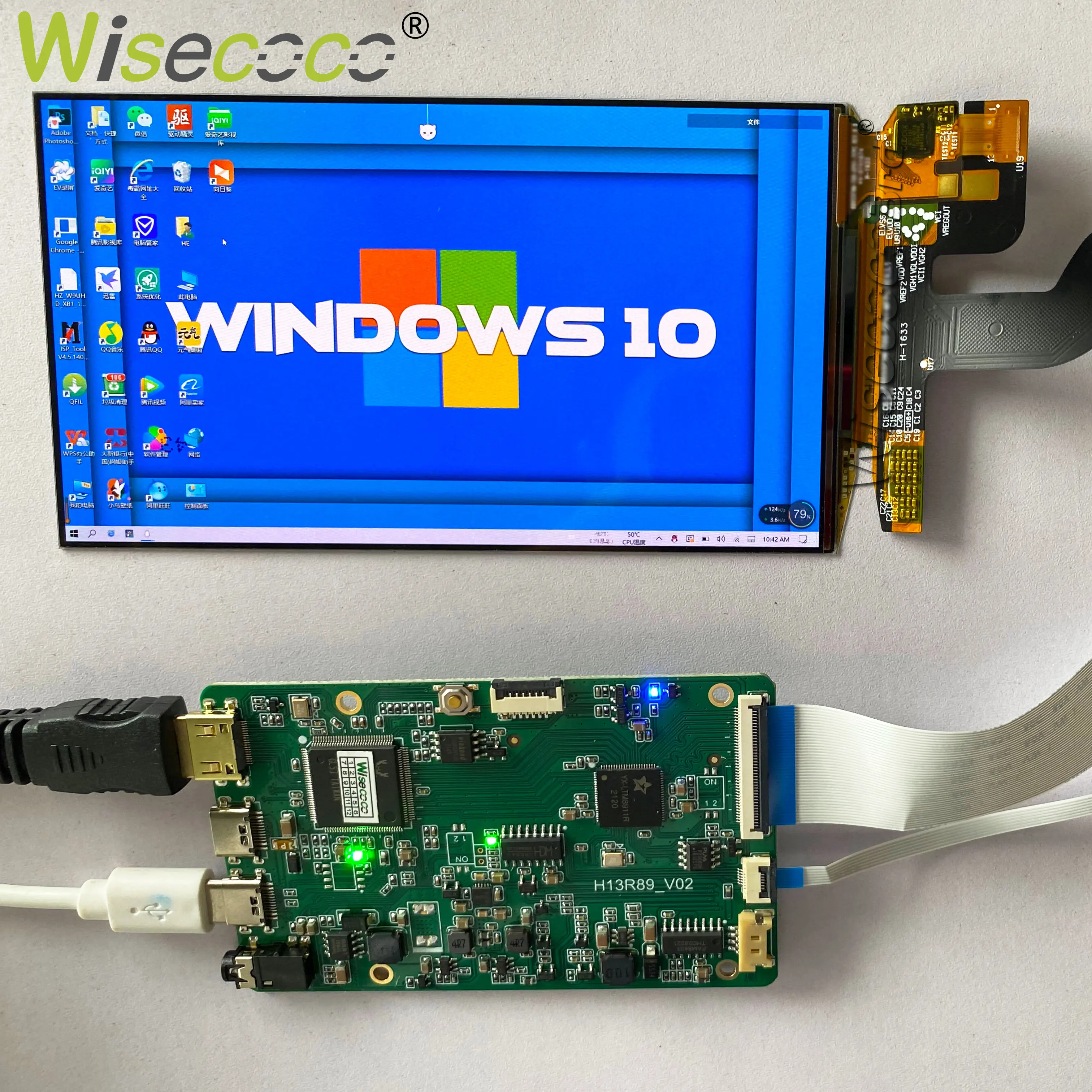 5,5 zoll 1920x1080 IPS AM-OLED Bildschirm Linux Raspberry Pi 4 TV Box Spiele Konsole Kamera Display Standard Landschaft touch Display