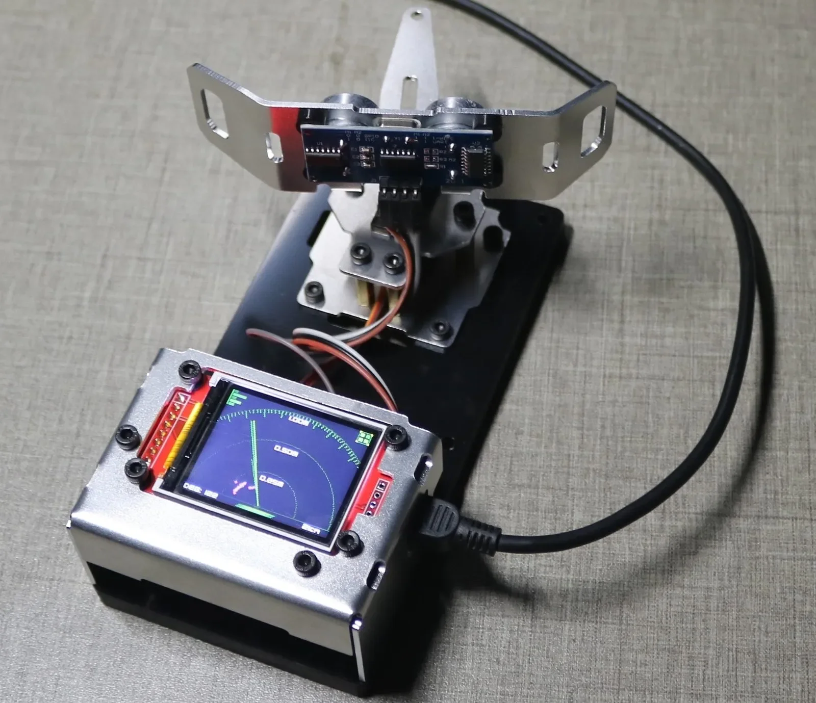 product-arduino-ultrasonic-radar-maker-diy-college-and-middle-school-student-programming-learning-kit-ultrasonic-detector