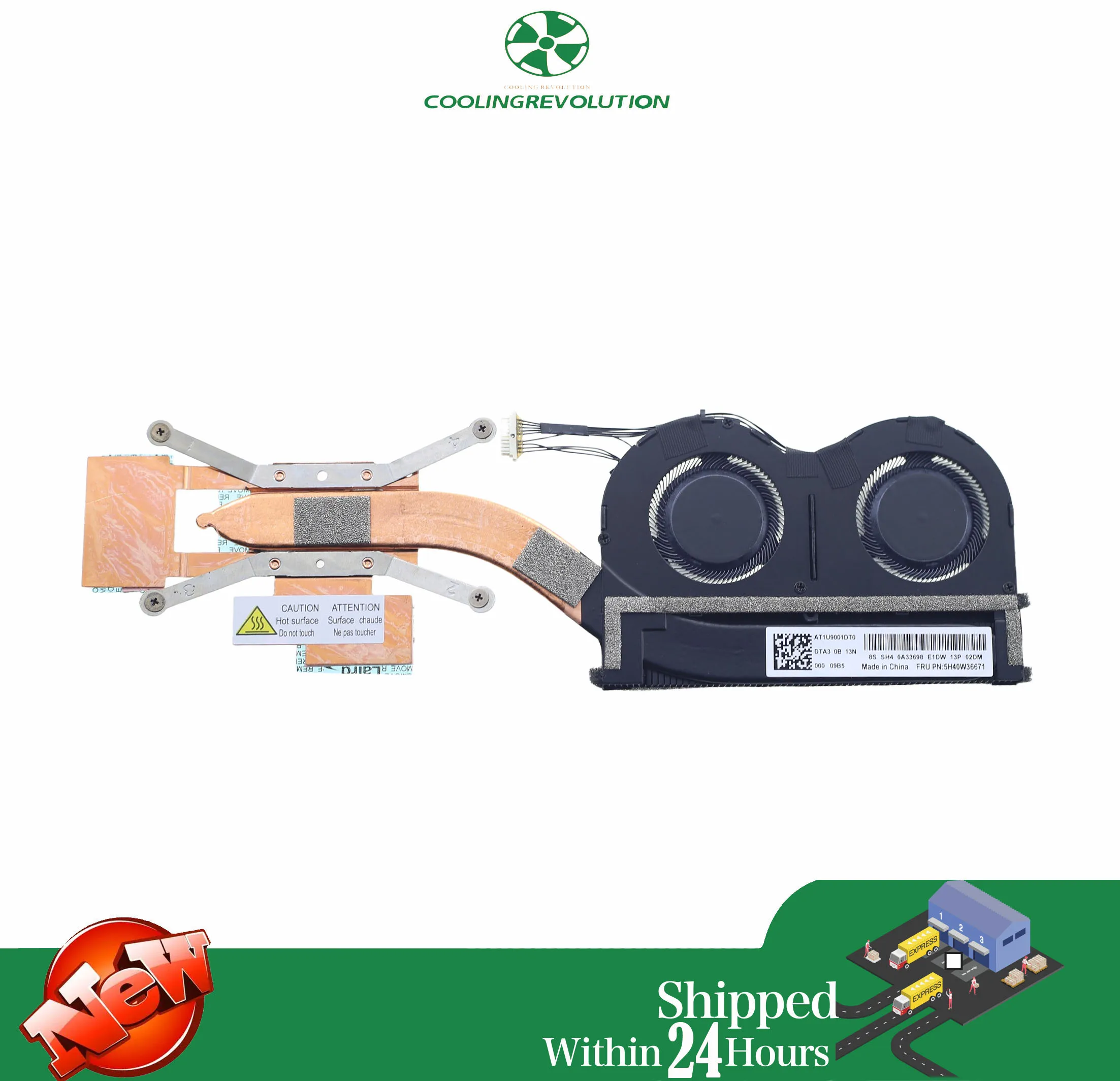 

Laptop CPU Heat sink Fan ND55C86 for Lenovo ThinkPad X1 Carbon 9th X1 Yoga 6th FRU PN: 5H40W36671