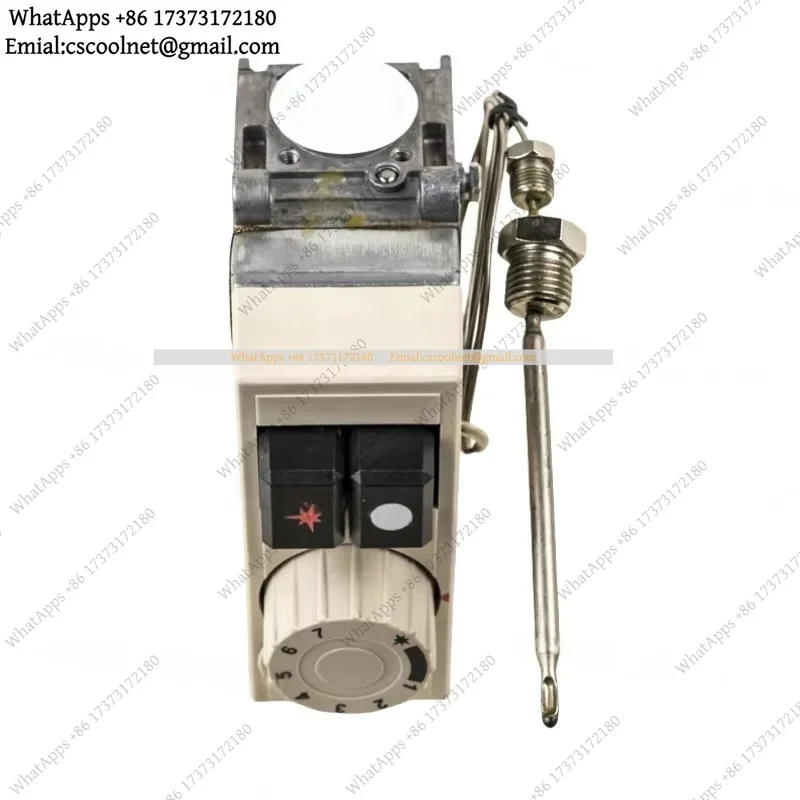 JS02 710 Temperature Control Valve, Frying Furnace Thermostat Valve Universal Replacement Part