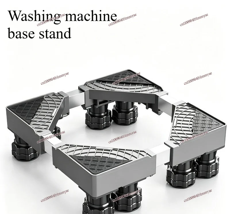 Mobile Washing Machine Stand Height Raised Base with Universal Wheels