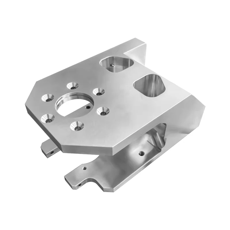Custom Stainless Steel Aluminum 5 Axis CNC Machining Services Center Milling Parts for Semiconductor