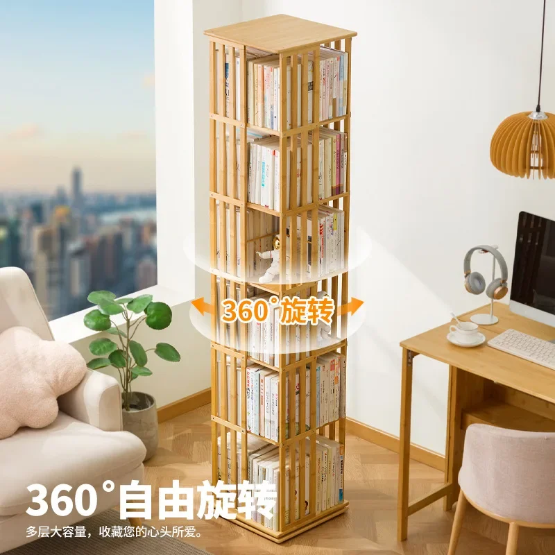 خزانة كتب متعددة الطبقات مثبتة على الحائط على الأرض للأطفال، خزانة ألعاب، رف عرض تخزين بسيط، سهل التجميع #2