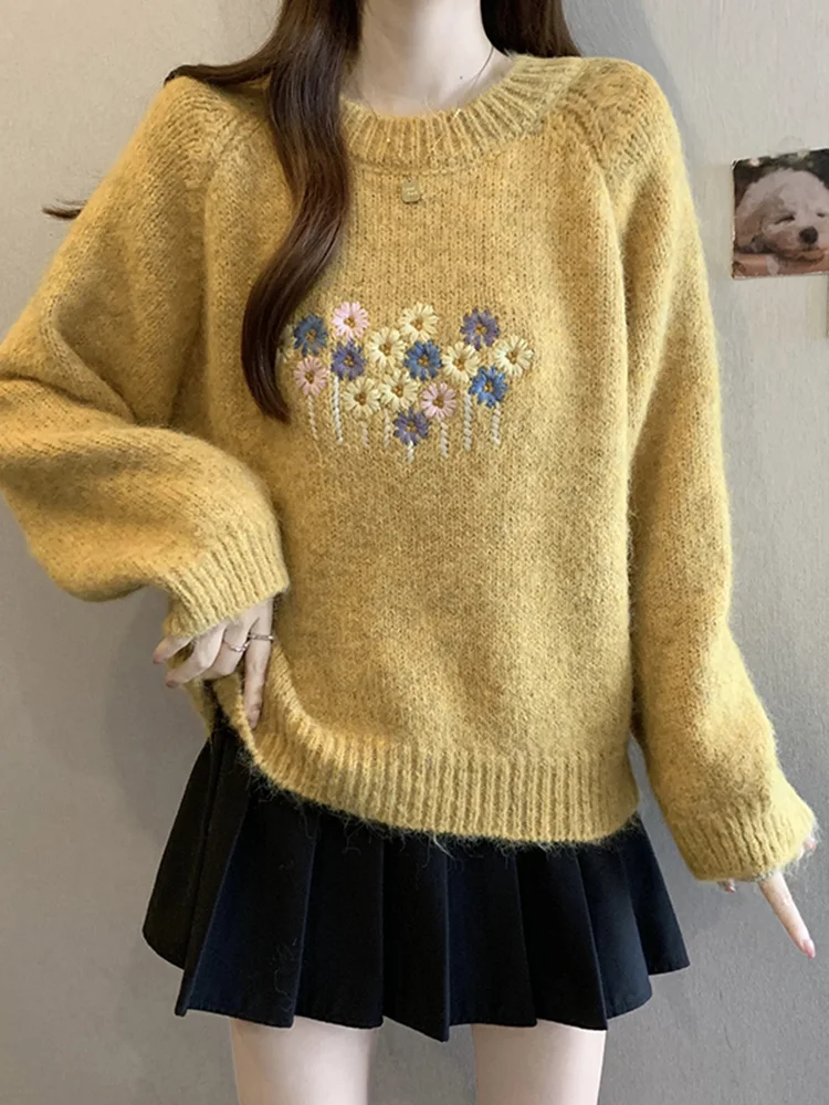 

Новый зимний вязаный свитер больших размеров, повседневный, женский, базовый, облегающий, модный, осенне-зимний, универсальный, для ношения под одеждой