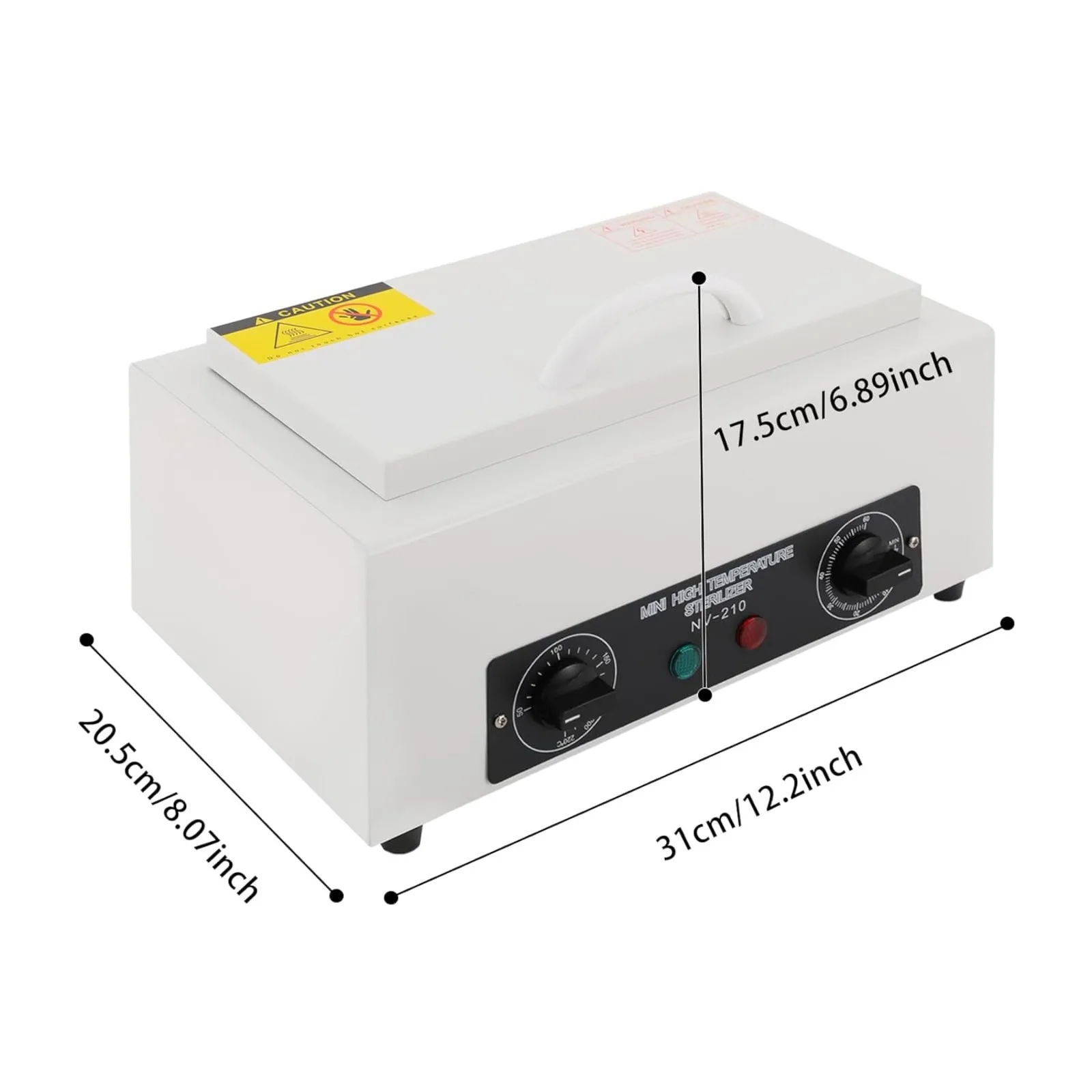 Esterilizador de Aire Caliente Seco 300W