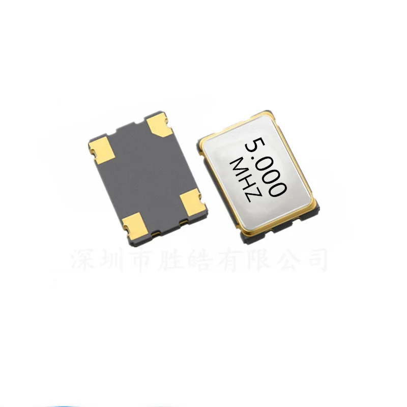 

(5PCS) SMD Active Crystal Oscillator 7050 5MHZ 5X7MM 4P