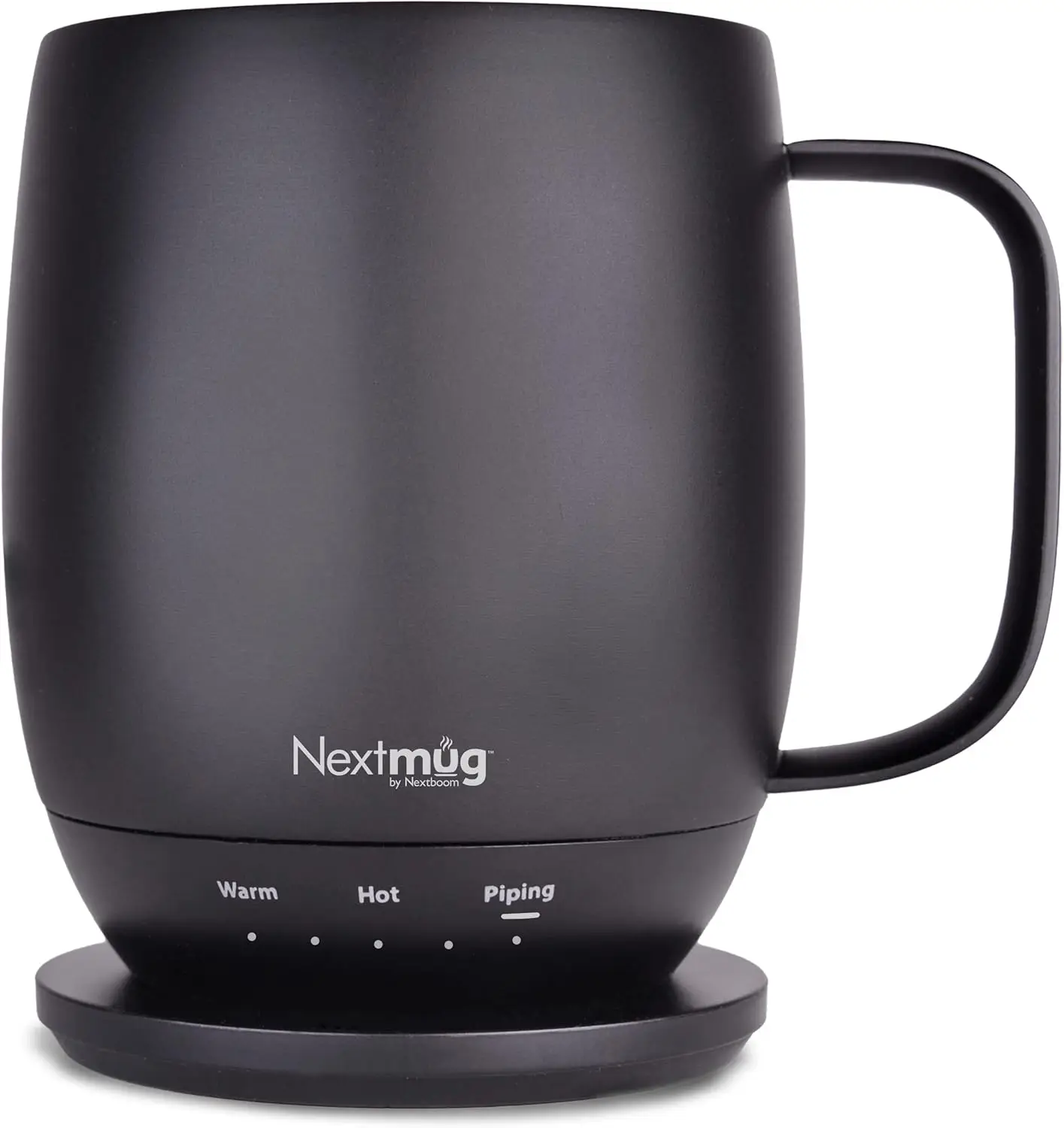 

Nextmug - Temperature-Controlled, Self-Heating Coffee Mug (Black - 14 oz.)