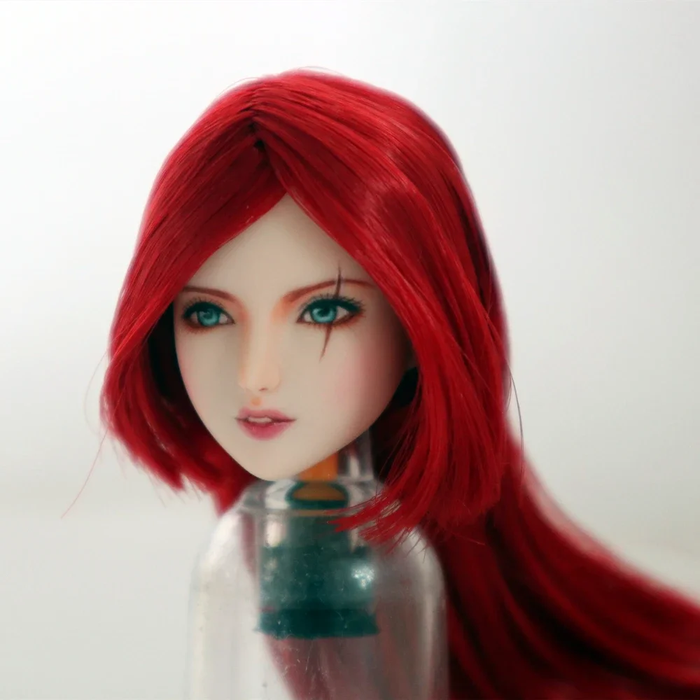 Estartek Customized HD103 1/6 Obitsu Katarina Head Sculpt for 12inch Action Figure DIY