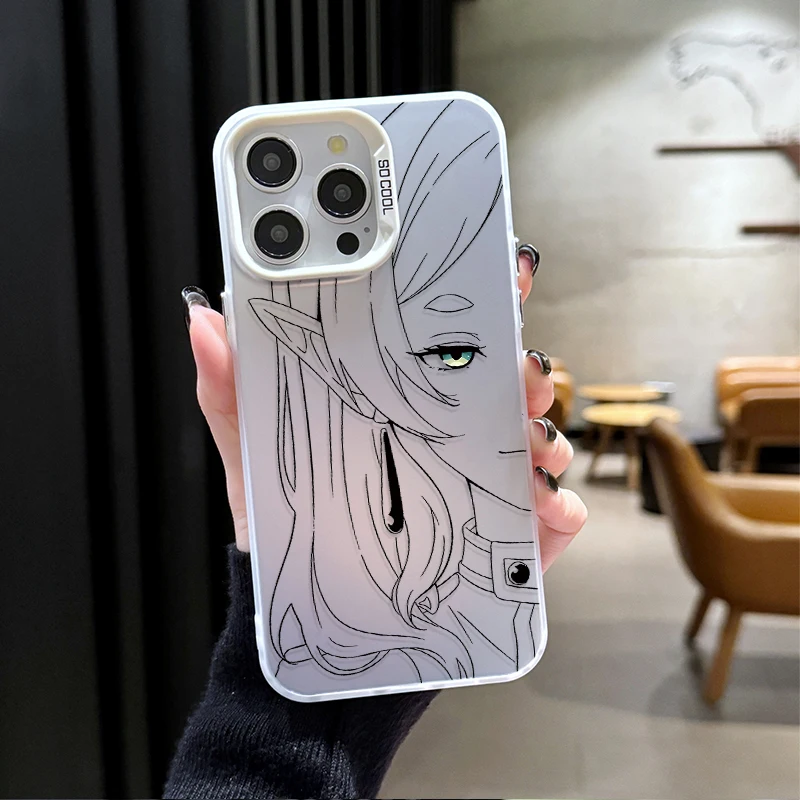 เคสโทรศัพท์ลายอนิเมะการ์ตูน Frieren สำหรับ Xiaomi 11 Lite 5G NE 14T POCO X6 M5S 14 13 13T 12T Pro X7 X5 X3 NFC F4 GT F5 F6 M6 Pro 4G