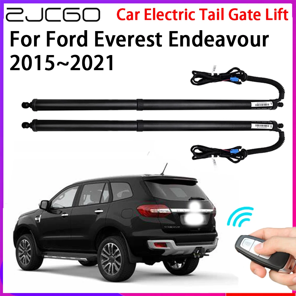 ZJCGO Car Automatic Tailgate Lifters Electric Tail Gate Lift Assisting System for Ford Everest Endeavour 2015~2021