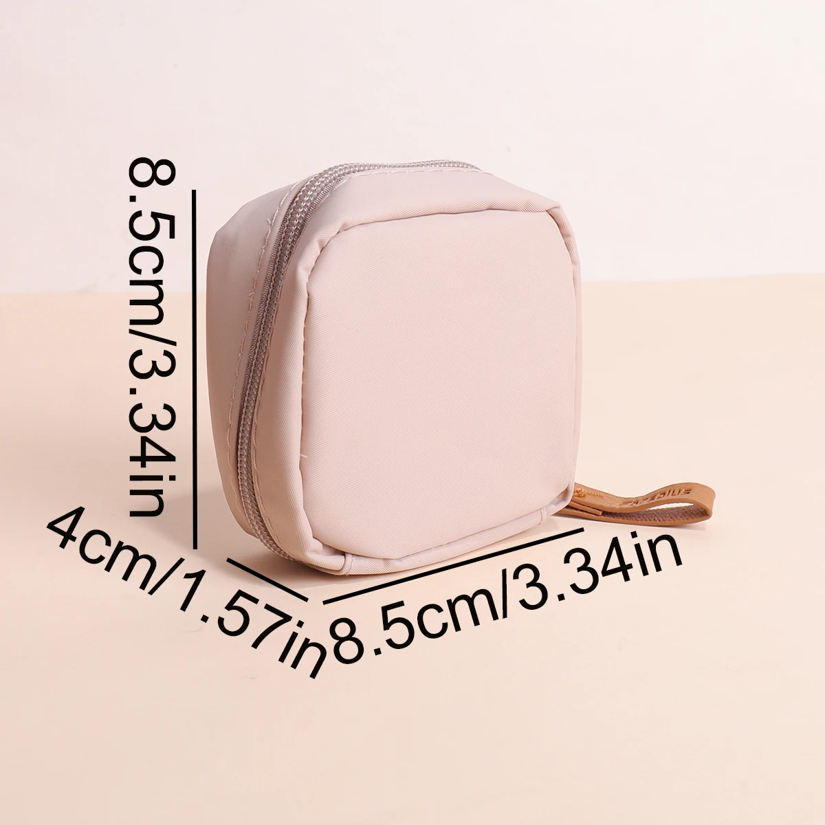 Delicate Jewelry and Makeup Bag, Portable Storage Box for Earrings and Lipstick, Multifunctional Travel Organizer for Girls