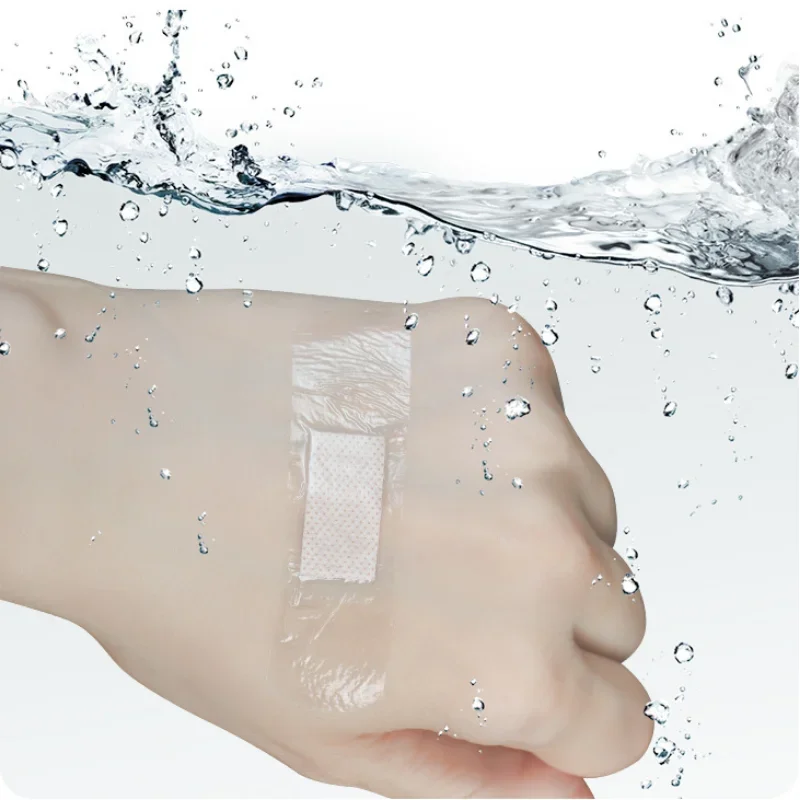 120pcs/set Waterproof Band Aid Transparent Plasters Wound Dressing Patch Woundplast for First Aid Strips Adhesive Bandages