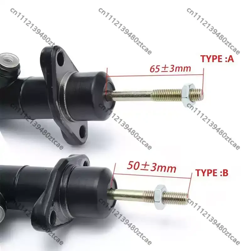 Aluminum Alloy Drift Racing Competition Brake Pump Integrated Master Cylinder With Oil Reservoir For RC Model Vehicle