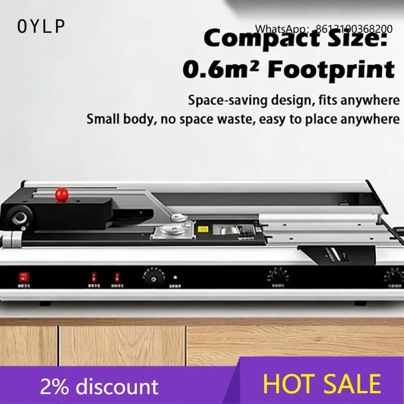 OYLP 220v Hot Melt Glue Binding Machine Contract Document Binding Machine File Cover Bindin g Small Manual Desktop Binding Machi