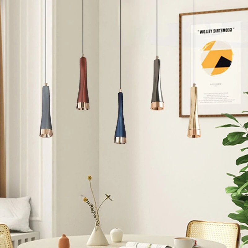 

SANDYHA Подвесной светильник в скандинавском стиле, прикроватная лампа для спальни, украшение для гостиной, светильник для обеденного стола, регулируемый дизайн