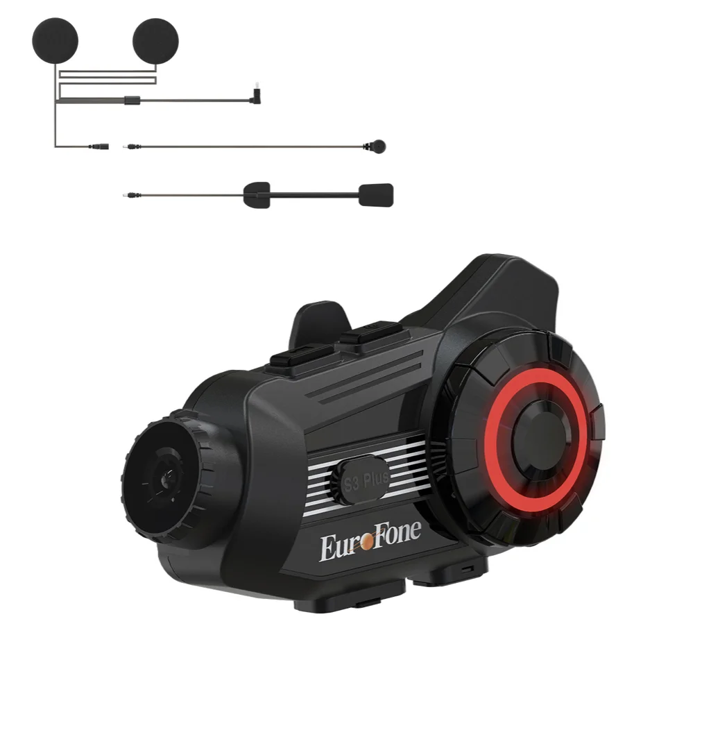 Riders Helmet Intercom System Motorcycle Conference Helmet Headset with Radio Communication Features
