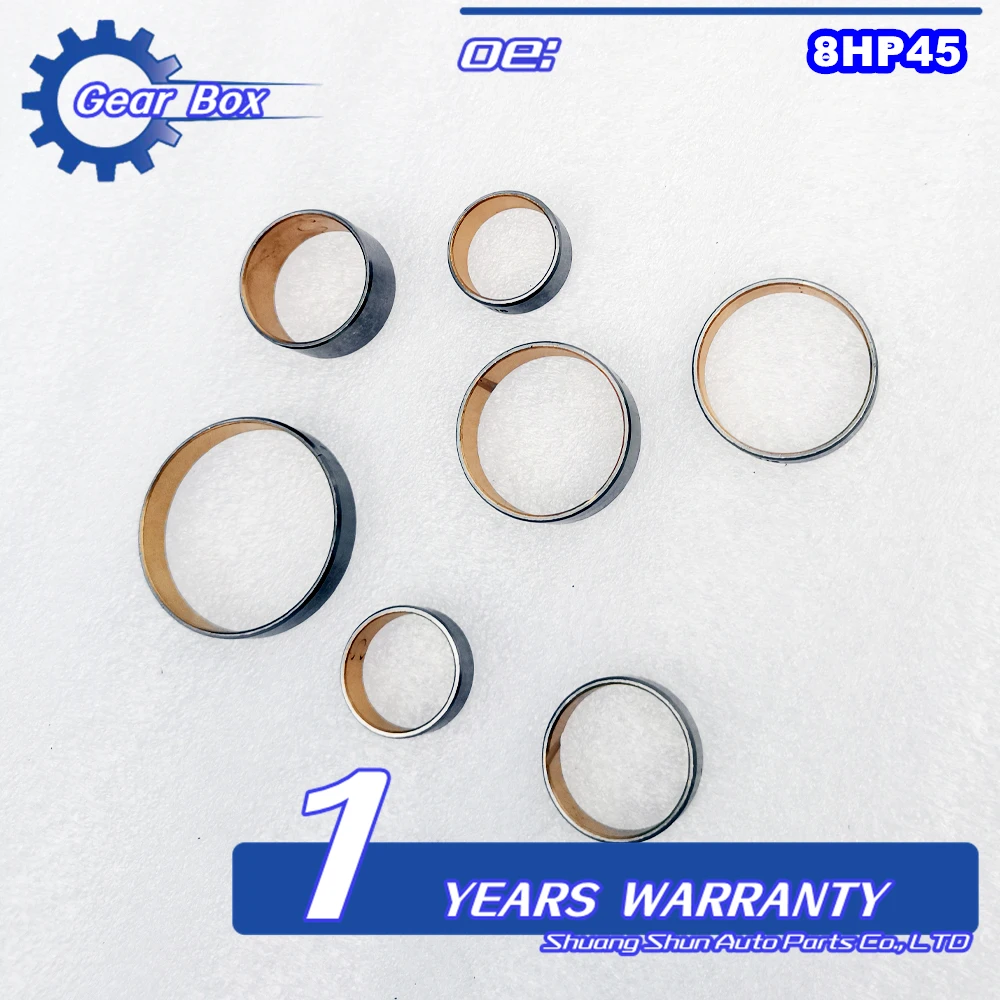 7ชิ้นเกียร์อัตโนมัติซ่อม Bushing Brass ชุด Zf8HP70E 8HP45 Zf8HP45 845RE Zf8HP55สำหรับ BMW Audi Jaguar