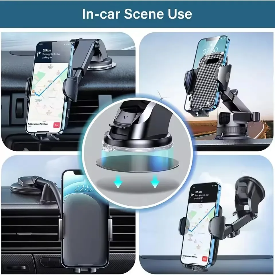 Disco di montaggio per pad adesivo per cruscotto ad alto legame Adesivi bifacciali Base di supporto di ricambio per supporto per telefono a ventosa per auto