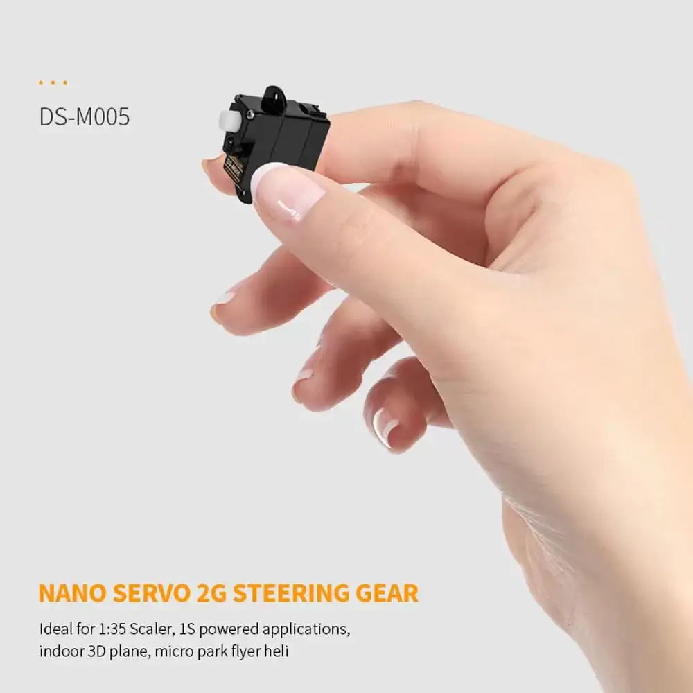 DSpower 2g Metall/Kunststoff Getriebe JR/JST Stecker Wasserdicht Mini Micro Digital Servo für RC Auto Starrflügel Flugzeug Hubschrauber Roboter Spielzeug – Detail 8