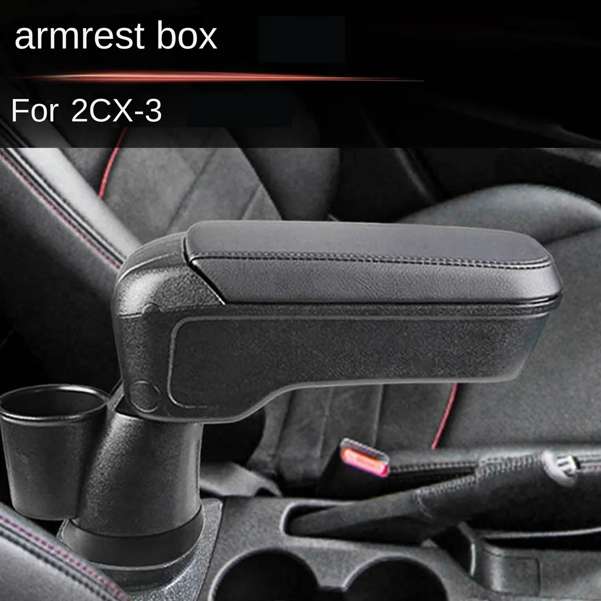 New Central Armrest Box for 2022 2023 -3 2 Car Storage Box Gear Shift Tray Interior Accessories