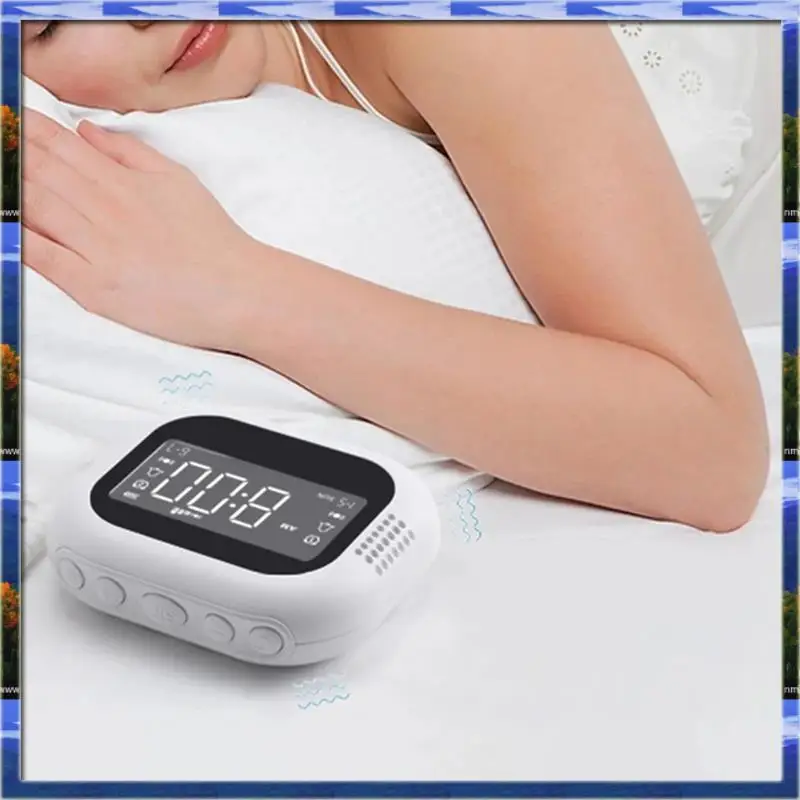 LJL LED Display Alarm Clock Student Strong Alarm Clock Natural Sound Multifunctional Clock
