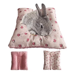 Small pet concave nest pad, rabbit prone pad, dragon cat, guinea pig, honey bag, weasel double-sided clip cooling pad