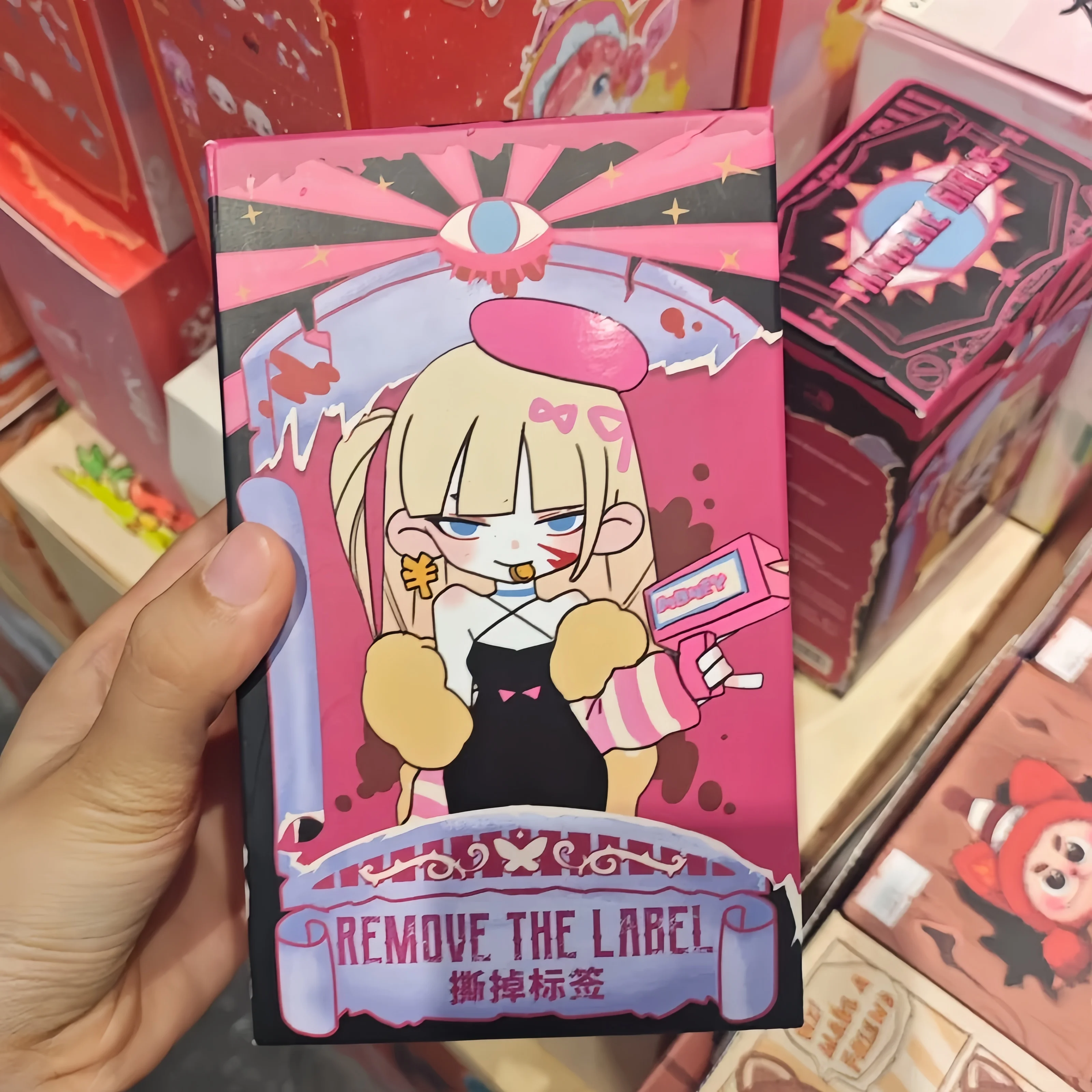 

Подлинная Yandere Girl Remove The Label Series V1 V2 Blind Box Декор для девочек Коллекция Модель Mystery Box Toycaixa Misteriosa Подарки