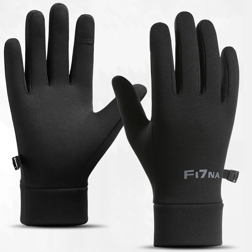 GTUBIKE Autumn Winter Outdoor Cycling Gloves Gym Fitness Sports Running Warm Touch Screen Nonslip Gloves Motorcycle Gloves