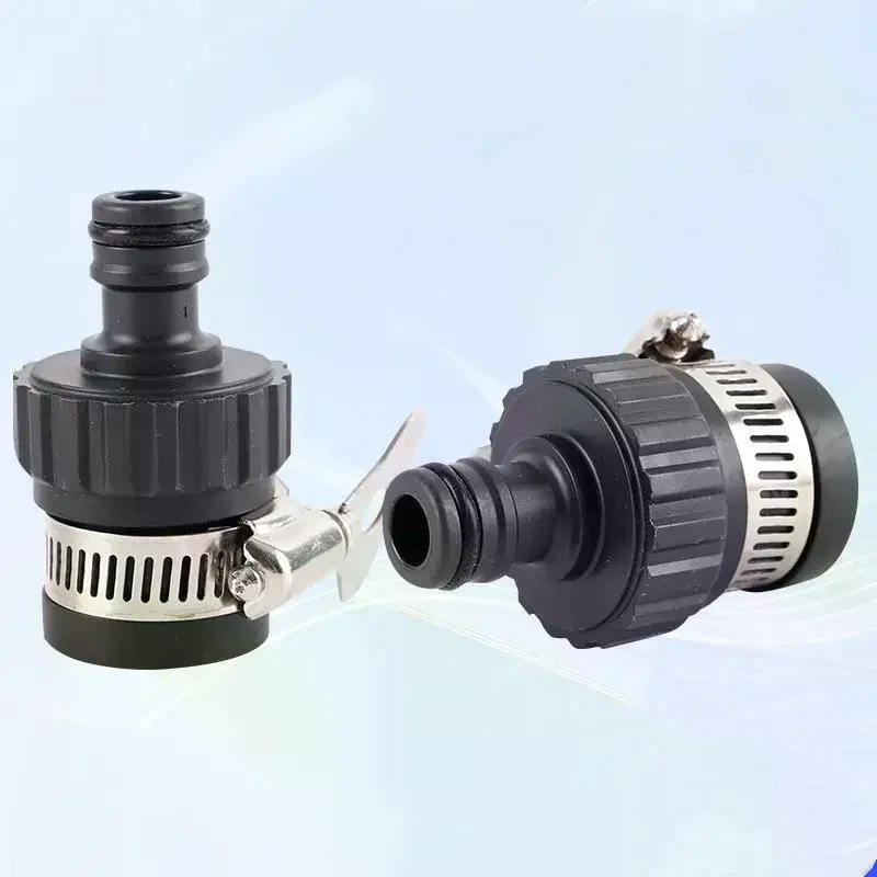 2pcs Durable Universal Water Faucet Adapter Plastic Hose Quick Connect Car Wash Garden Irrigation