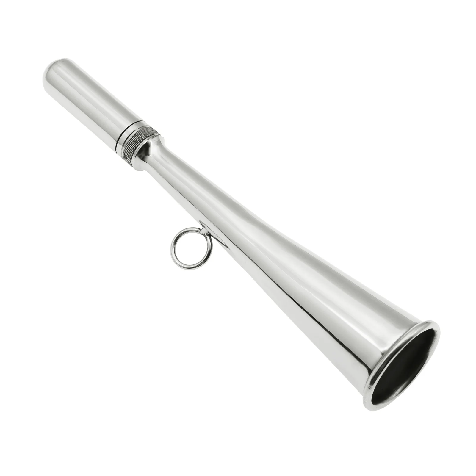 Stainless steel 304 speedboat horn inflatable boat fishing boat high decibel air whistle waterproof yacht hardware accessories