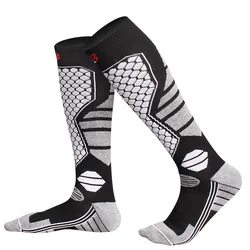 Winter Warm Ski Socks Men Women Long Tube Towel Bottom Thickened Snowboard Skiing Sports Socks 1 Pairs