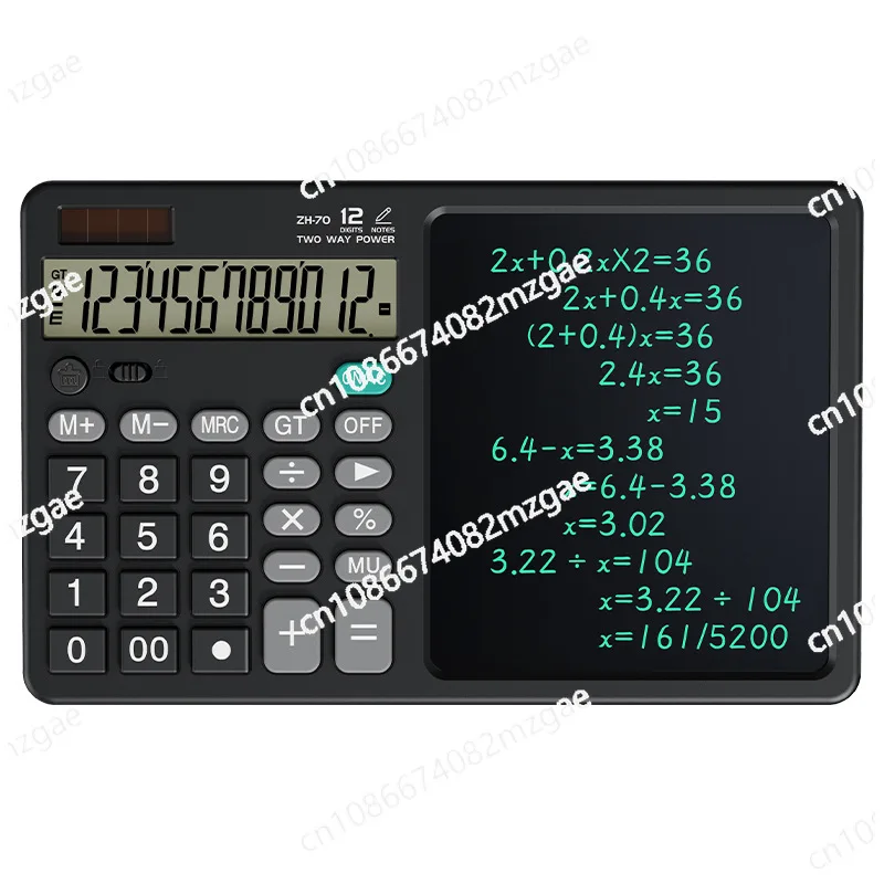 

ZH70 new desktop calculator office writing tablet