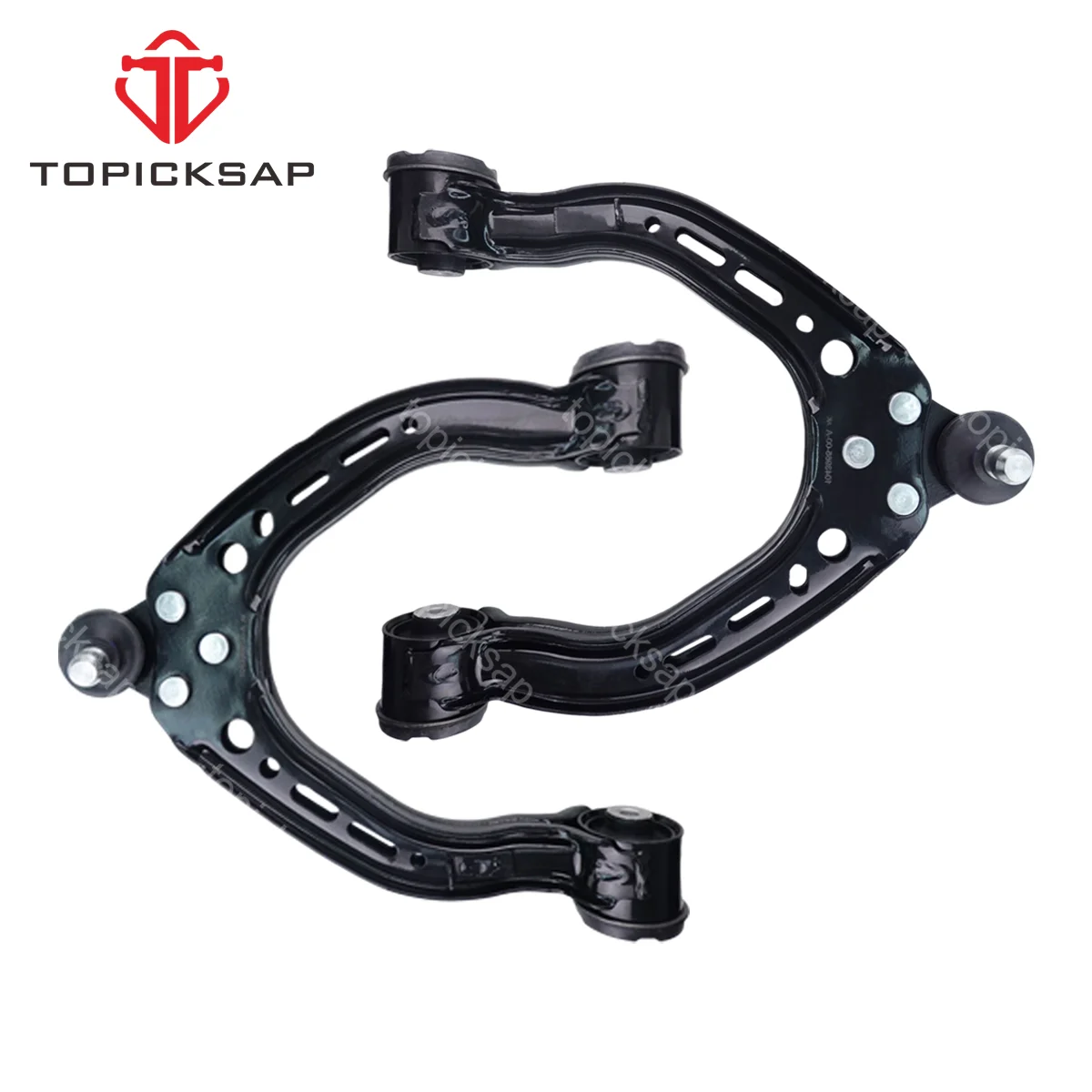 

TOPICKSAP Pair 2pcs Front Upper U-Type Control Arm Suspension for Tesla Model S 5YJS 2012 - 2020 1043966-00-B 1043965-00-B