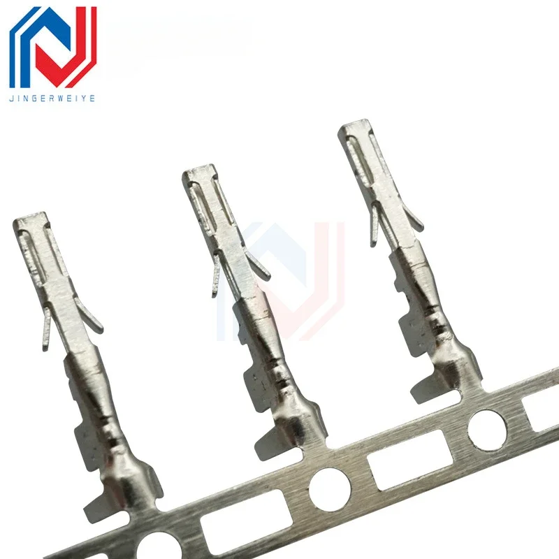 3.0 Pitch Female Terminal Small 5557 Connector Hook Switch Copper Core Crimping Terminal Pin Docking Male Connector Female End
