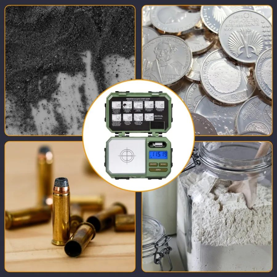 Báscula digital de miligramos de alta precisión PREDATOR30g