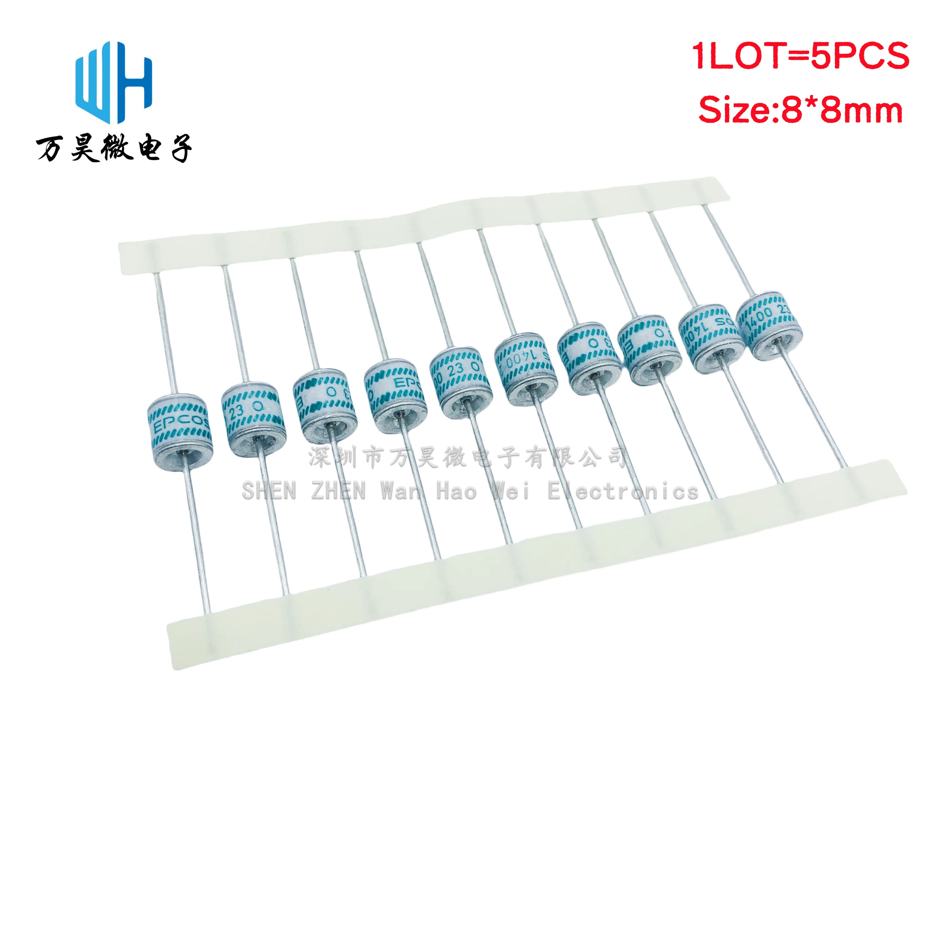 5 ชิ้น/ล็อต EPCOS TDK หลอดเซรามิกป้องกันไฟกระชาก A71-H08X A71-H10X A71-H14X A71-H55X 5500V 6200V B88069X3820S102