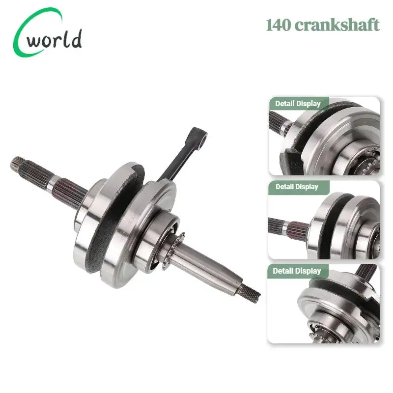 

High-Quality Motorcycle Crank Shaft Compatible with YX 140 140cc 1P56FMJ W063 Engine – Fits Kayo Bse SSR SDG GPX Dirt Pit Bike