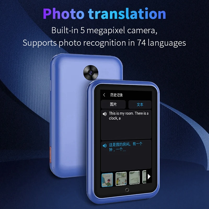 S30 Voice Translator Chatgpt Multi-Language 4G SIM Realtime Translation Device For Travel Learner Intelligent Translated