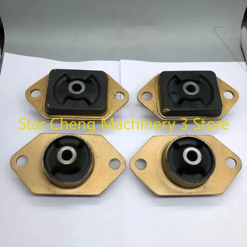 New Engine Foot Rubber For Kubota U20 U25 High Quality Excavator D1105 V1505  Shockproof Rubber Damping Rubber Accessories