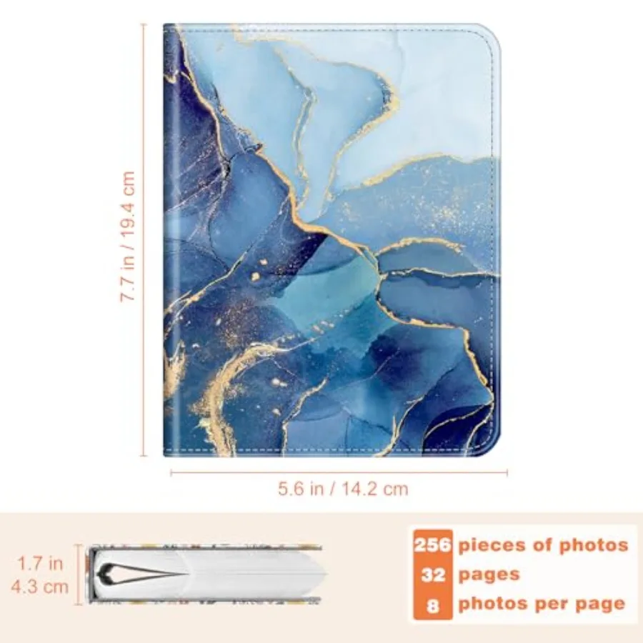 Instax Mini Poto Aum Book 2x3 Inc Films - 256 kets Small Aums film Instax Mini 13/12/11/99/40/EVO/SE/7+/Llay Instant Camera, Pi view 4