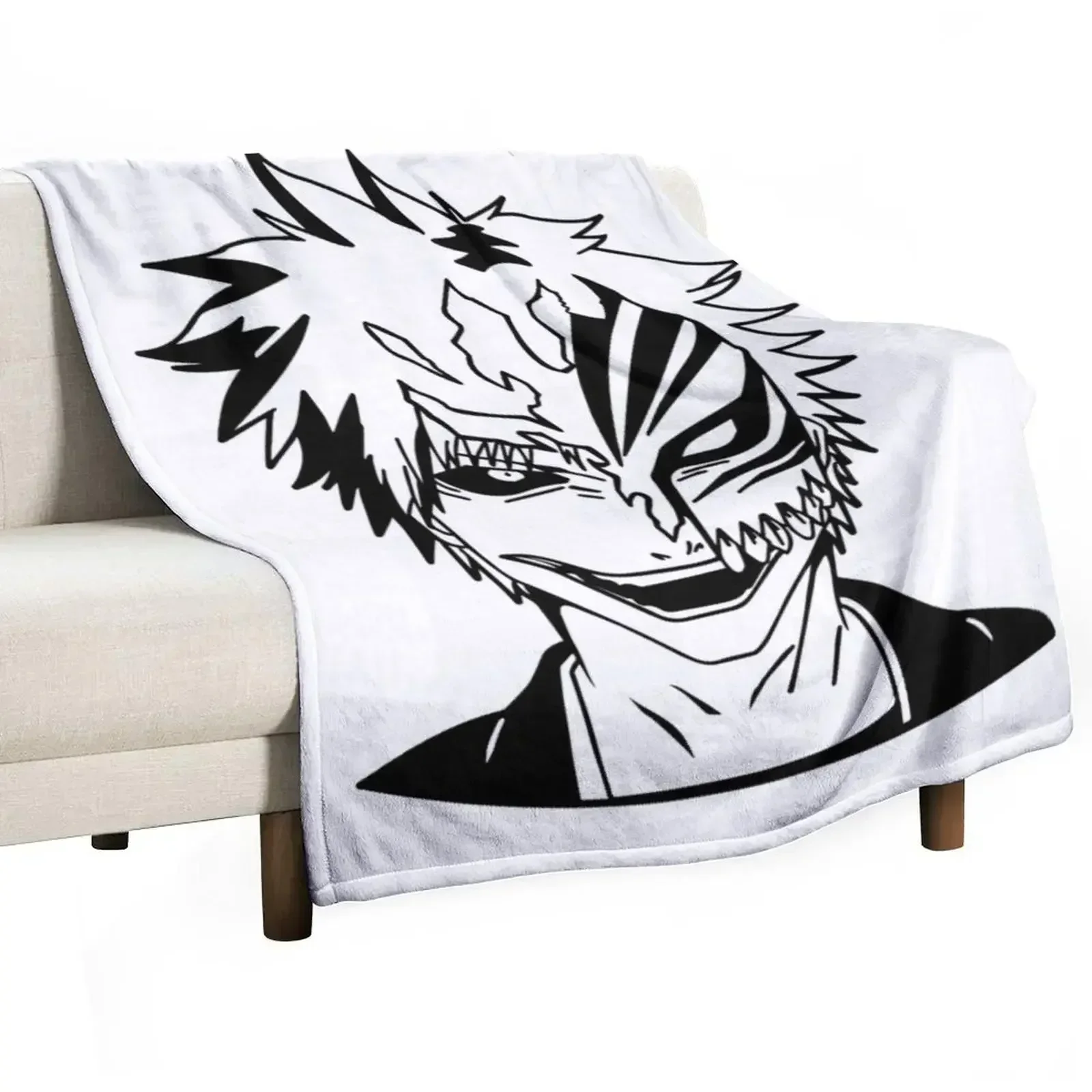 

Ichigo Throw Blanket Flannel Fabric cosplay anime Blankets