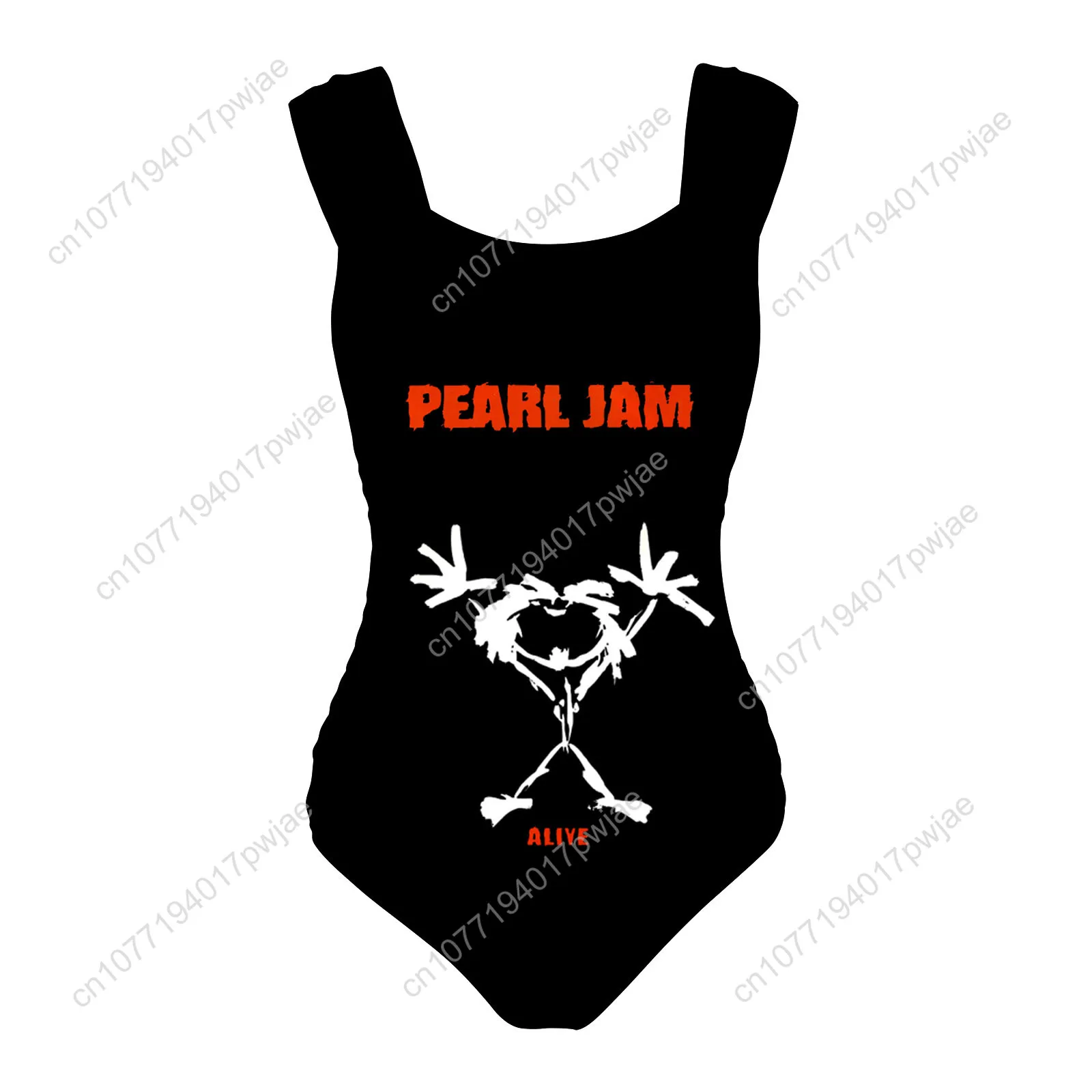 

Pearl Jam Band Цельный купальник с широким ремешком Женские купальные костюмы Купальники Вечеринка у бассейна Пляжное сексуальное бикини Пляжная одежда на заказ